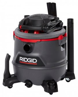 RIDGID RT1600 Professional Wet/Dry Vacuum with detachable blower, 16 gal, 6.5 HP-