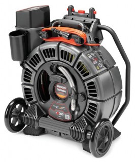 RIDGID SeeSnake rM200B Enrouleur de cam&amp;eacute;ra avec TruSense, 50 m, 51 &amp;agrave; 203 mm-