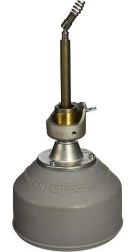 RIDGID 92100 A-17-E Drum Adapter with cable and drop head, 25&#039; x 5/16&amp;quot;-