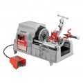 RIDGID 96512 1-Phase Hammer Chuck Threading Machine with 811A die head, 1/2&quot; to 2&quot; BSPT, 36 RPM, 50-60 Hz, 7.5 A-