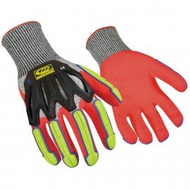 Ringer 065-11 Impact Nitrile Half-Dip Gloves, X-Large-