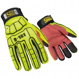 Ringer 161-10 Gants rembourr&amp;eacute;s, haute visibilit&amp;eacute;, Grand-