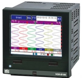 RKC VGR-B Paperless Recorder with digital input/output, 12 channels-