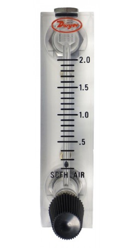 RKI 31-0023RK Flowmeter, 0.2 to 2 SCFH-