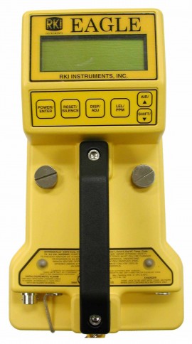 RKI EAGLE Portable Single-Gas Detector, O<sub>3</sub>, 0 to 1 ppm-