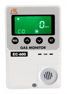 RKI 73-1202-20 EC-600 Carbon Monoxide Monitor, 0 to 150 ppm-