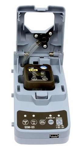 RKI 81-SDM03-16-HS Single Point Calibration Station, 34 L cylinder, 25 ppm H&lt;sub&gt;2&lt;/sub&gt;S, N&lt;sub&gt;2&lt;/sub&gt;-