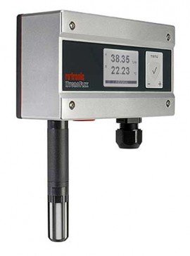 Rotronic HF420-WB6XDXXX Universal Transmitter with display, 2-wire, wall-
