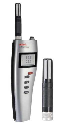 Rotronic HP22-HC2 HygroPalm Humidity Temperature Handheld Indicator with probe-