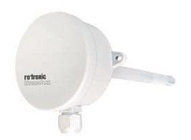 Rotronic HF331-D-B Humidity and Temp Transmitter, Duct Mount-