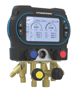 Sauermann Si-RM450 KIT 2 4-way Digital Manifold Gauge-