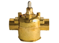 Schneider Electric VM2211 Erie PopTop Non-Steam Control Valve, 1/2&quot;, 2-way, sweat, 1CV, brass-