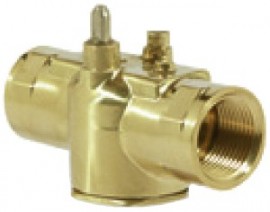 Schneider Electric VS2222 Erie PopTop Steam Control Valve, 1/2", 2-way, NPT, 2.5CV, brass-
