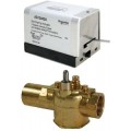 Schneider Electric VT2343G13A02A Erie PopTop General Control Valve with Actuator, 3/4&quot;, 2-way, inverted flare (retrofit), 3.5CV, brass-