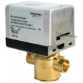 Schneider Electric VT2427G13A020 Erie PopTop General Control Valve with Actuator, 1&quot;, 2-way, NPT, 8CV, brass-