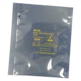 SCS 130033 1300 Series Metal-In High Puncture Static Shielding Bags, 3 x 3&quot;, 100-Pack-
