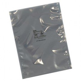 SCS 1501020 S&amp;eacute;rie 1500 Sac de blindage statique &amp;agrave; couche m&amp;eacute;tallique externe, 10 x 20&amp;quot;, lot de 100-