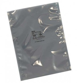 SCS 150610 S&amp;eacute;rie 1500 Sacs de blindage statique &amp;agrave; couche m&amp;eacute;tallique externe, 152.4 x 254 mm, lot de 100-