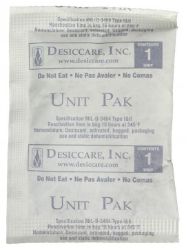 SCS 1PLDES300 Desiccant Plastic Pouch, 300-pack-