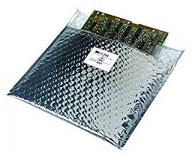 SCS 2121415 2120R Series Cushioned Static Shielding Bags, 14 x 15", 100-Pack-