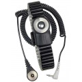 SCS 2230 MagSnap 360 Metal Wristband with 6&#039; Coil Cord, Dual Wire, Large-