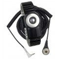 SCS 2231 MagSnap 360 Metal Wristband with 12&#039; Coil Cord, Dual Wire, Small-