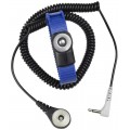 SCS 2241 MagSnap 360 Dual-Wire Thermoplastic Adjustable Wrist Strap with 6ft Coiled Cord-