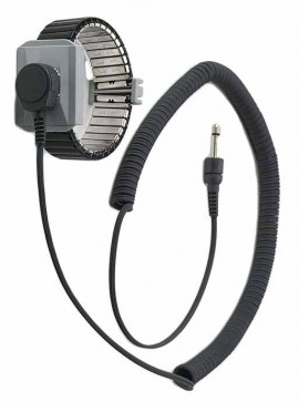 SCS 2383 Dual Conductor Metal Wrist Strap Large-