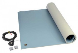 SCS 8214 Static Protection Table Mat, 2x4 ft, Blue-