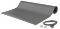 SCS 8860 8800 Series 2-Layer Rubber Mat Roll, Gray, 0.065&amp;quot; x 36&amp;quot; x24&#039;-