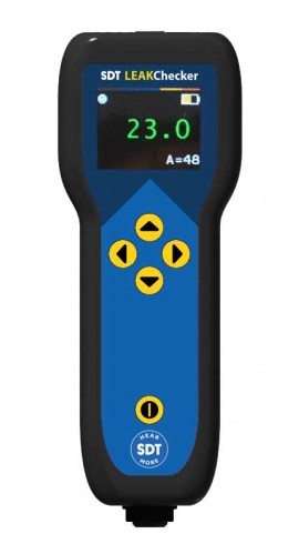 SDT LEAKChecker D&amp;eacute;tecteur &amp;agrave; ultrasons avec embout en caoutchouc, 10 &amp;agrave; 99.9 dB&amp;mu;V-