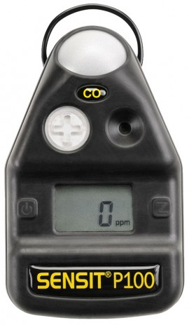 SENSIT P100 Single-Gas Detector, CO, 2-year warranty-