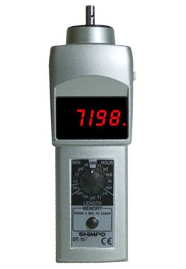 Rental - Shimpo DT-107 Hand-Held Contact Tachometer-