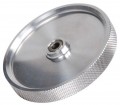 SHIMPO FPM-12-KMW Circumference Knurled Aluminum Measuring Wheel, 12&amp;quot;-