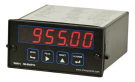Shimpo PM-RMA-10AC0 AC AMP Panel Meter with low volt power, analog signal output-