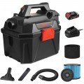 Shop-V CA 5430023 Aspirateur sec/humide, 20 V, 2-Gallon-
