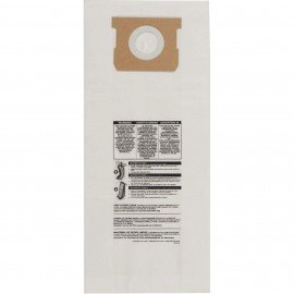 Shop-V CA 9193200 Sacs d'aspirateur en papier pour aspirateurs muraux et Bulldog de 5 gallons, type O-