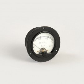 Simpson 08450 Model 55 AC Voltmeter Round Analog Panel Meter, 0 to 50, 3.5&quot;-