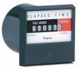 Simpson 2153ET Century Synchronous Elapsed Time Meter with AC power, 3.5&quot;, 240 VAC-