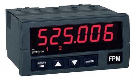 Simpson S66112210 Compteur de fr&amp;eacute;quence quadruple encastrable, 2R, 120 V CA-
