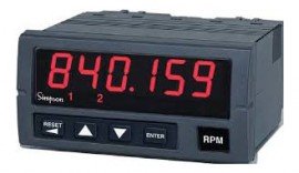 Simpson S66221010 Counter Pulse Panel Meter, 240 V AC-