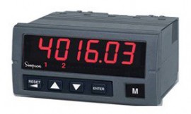 Simpson S66321210 Indicateur de tableau &amp;agrave; impulsions totalisateur/cadenceur, 2 R, 240 V CA-