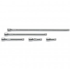 SK Tools 40165 Ensemble de rallonges, prise 1/2&amp;quot;, lot de 5-