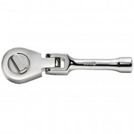 SK Tools 45178 Cliquet &amp;agrave; t&amp;ecirc;te articul&amp;eacute;e courte, entra&amp;icirc;nement 3/8&amp;quot;, 127 mm-