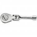 SK Tools 45178 Cliquet &amp;agrave; t&amp;ecirc;te articul&amp;eacute;e courte, entra&amp;icirc;nement 9.52 mm, 127 mm-