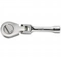 SK Tools 45178 Cliquet &amp;agrave; t&amp;ecirc;te articul&amp;eacute;e courte, entra&amp;icirc;nement 9.52 mm, 127 mm-