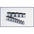SK Tools 4653 Socket Set, 3/8" drive, 12-point-