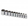 SK Tools 4946 Ensemble de douilles, entra&amp;icirc;nement 6.35 mm, lot de 10-