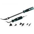 SK Tools 6640 Outils pour rivets et attaches de carrosserie avec coffret de rangement, lot de 22-