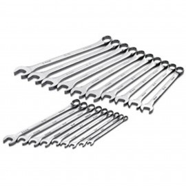 SK Tools 86037 Ensemble de cl&amp;eacute;s mixtes, lot de 19, 6 &amp;agrave; 24 mm-